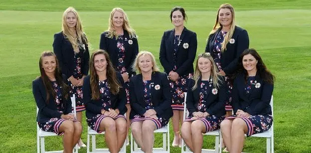 The 2018 Great Britain and Ireland Curtis Cup Team