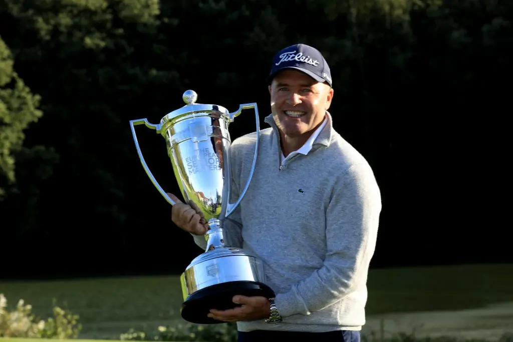 2019 Farmfoods European Seniors Masters winner Thomas Levet