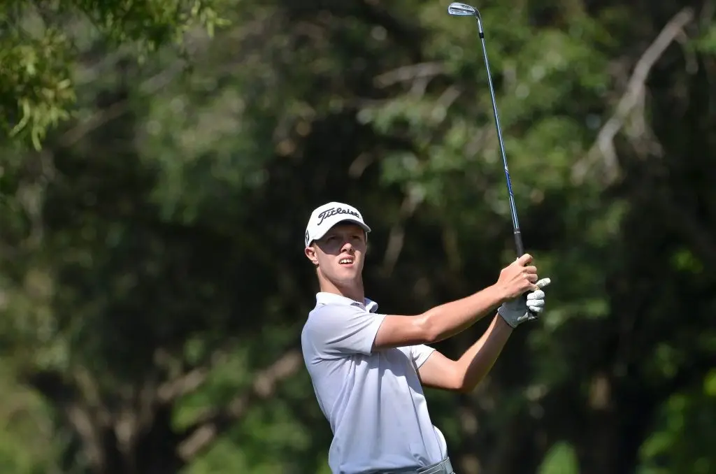 SCOTLAND’S DARREN HOWIE AT THE 2020 SOUTH AFRICAN AMATEUR CHAMPIONSHIP AT ROYAL JOHANNESBURG AND KENSINGTON GOLF CLUB