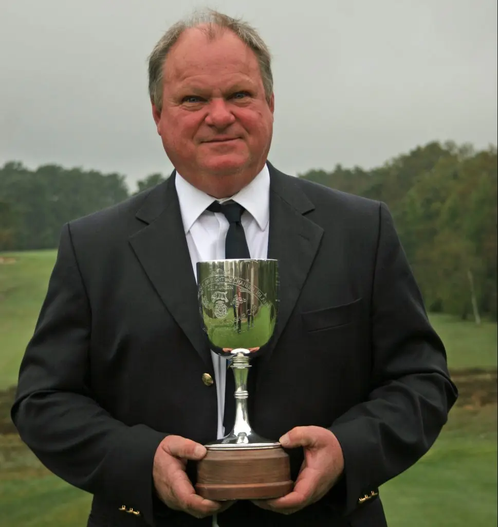 2012 Hampshire, Isle of Wight and Channel Islands Seniors Champion Alan Mew