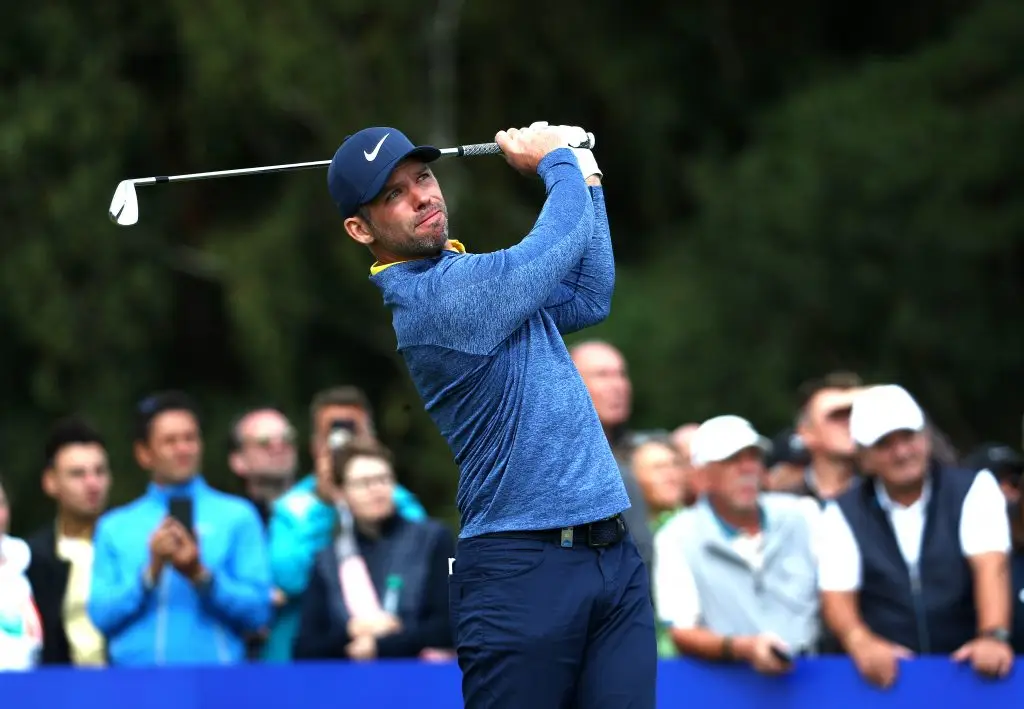 Porsche European Open’s joint first round leader Paul Casey