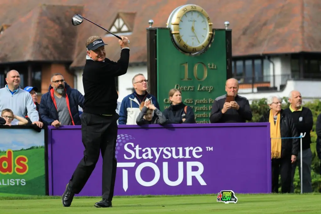 PAUL BROADHUST IN THE SECOND ROUND OF THE 2019 FARMFOODS EUROPEAN SENIOR MASTERS