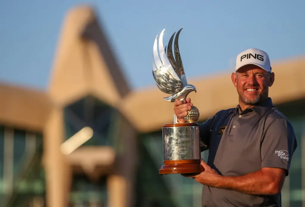Lee Westwood the 2020 Abu Dhabi HSBC Championship winner